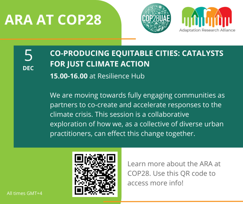 Co-producing equitable cities: Catalysts for just climate action