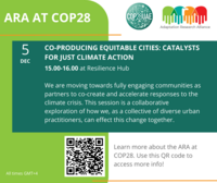 Co-producing equitable cities: Catalysts for just climate action 