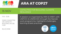 Capacities for Building Climate Resilience: Insights and Learning from 3 Global Initiatives 