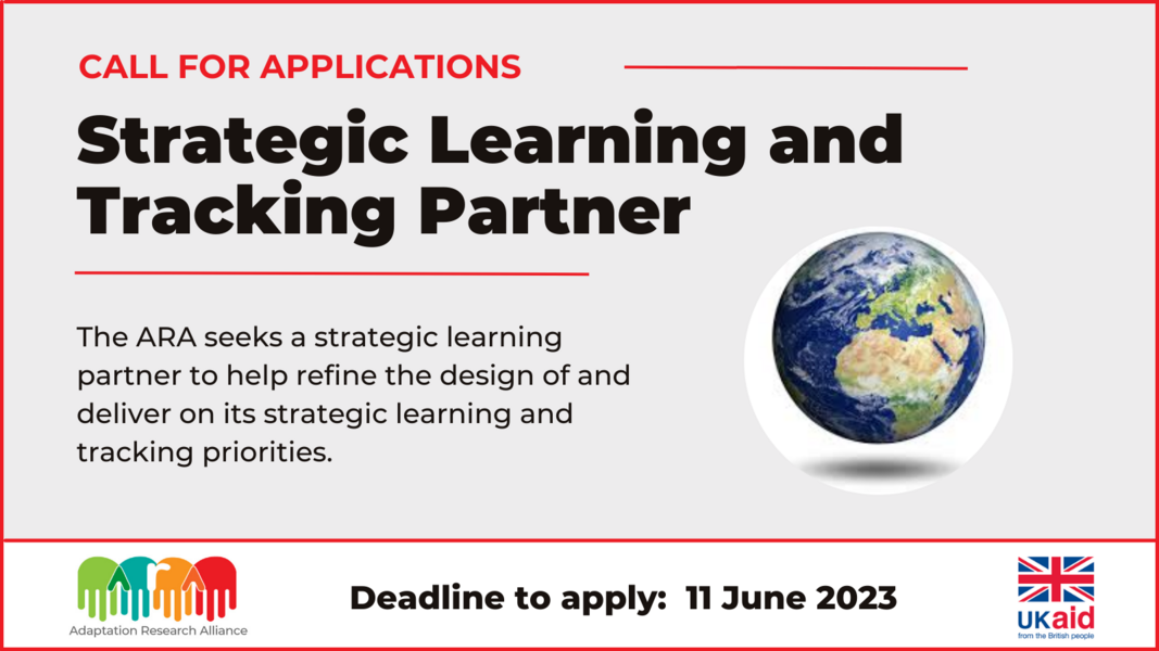 Call: ARA Secretariat Strategic Learning and Tracking Partner