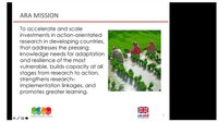 Overview of the Adaptation Research Alliance (ARA)