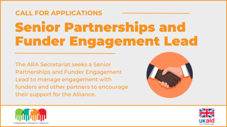 ARA Vacancy: Senior Partnerships and Funder Engagement Lead
